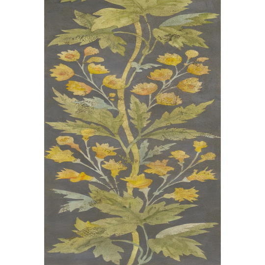 June Floral Panel II by Megan Meagher - Wrapped Canvas Painting
