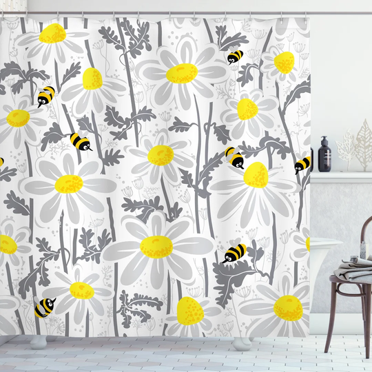 Bene Polyester Shower Curtain Set