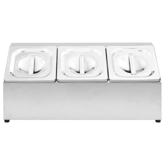 Emeril Stainless Steel 3 Container Food Storage Set