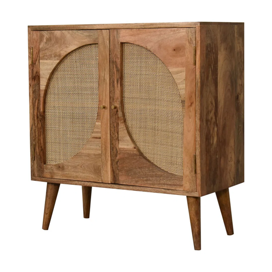 Skokie Solid Wood 2 Door Cabinet