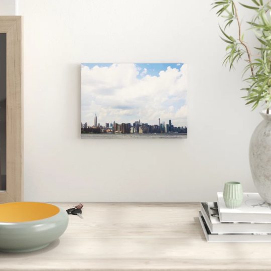 'New York City River Skyline' Photographic Print
