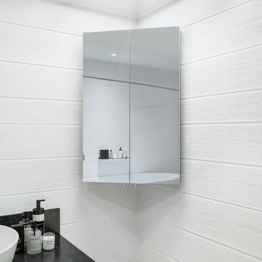 Avisio 45cm x 70cm Double Door Corner Cabinet