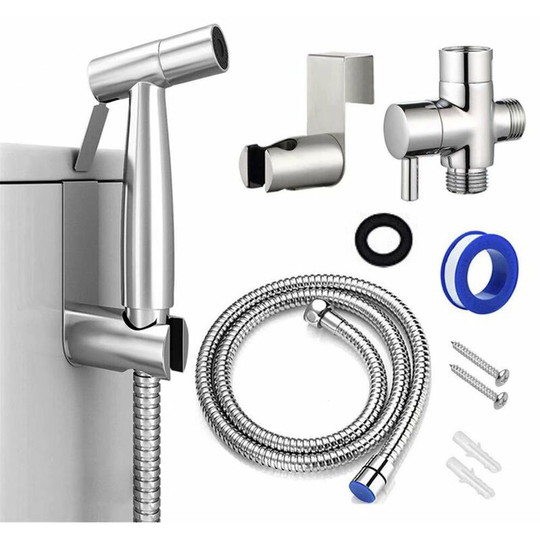 Spray gun for bidet nozzle toilet (stainless steel assembly (water separator 7/8))