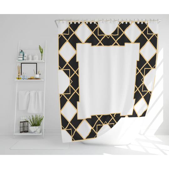 Norberto Polyester Shower Curtain Set