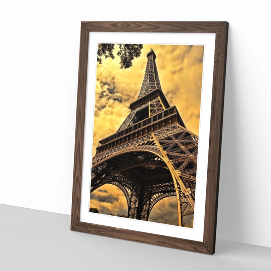'Paris France Eiffel Tower 1' Framed Photographic Print