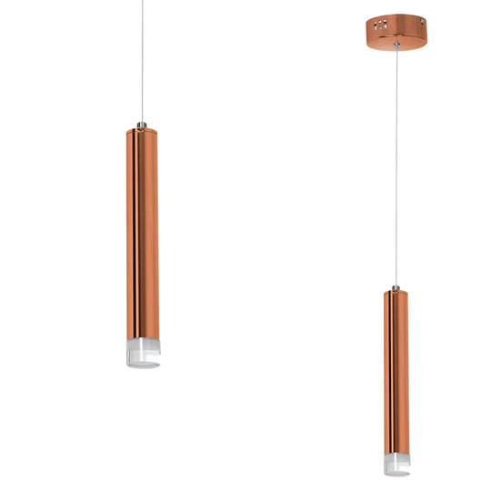 Kingsland 1-Light Cylinder LED Pendant