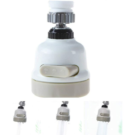 Sink Faucet Sprayer Attachment, 360° Rotatable, Anti-Splash Sink Sprayer Facuet Nozzle Head, Water Saving Faucet Aerator Tap Booster