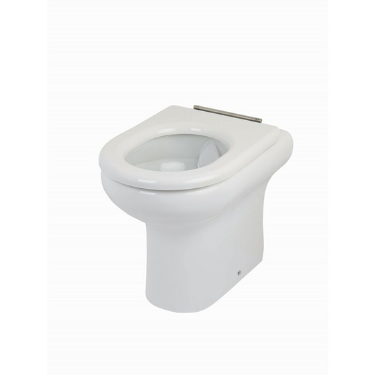 Rak Ceramics - rak Compact Rimless Back to Wall Toilet 455mm Comfort Height - Ring Seat