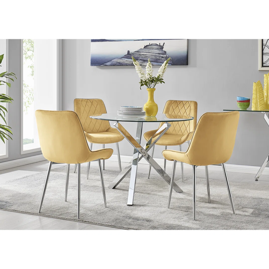 Walthill 4 - Person Dining Set