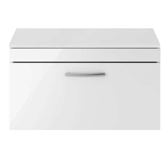 80cm Wall-Mounted Vanity Unit Base Only