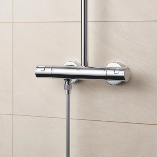 Santoro Thermostatic Shower with Dual Shower Head