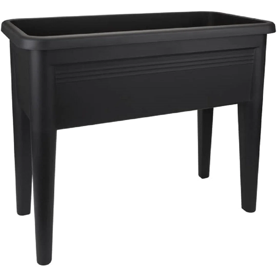 Basics Xxl Home Balcony Decoration Grow Table For Herbs Plant & Flowers Black