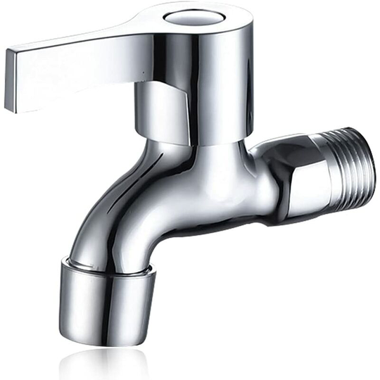 Bet Mop Pool Faucet G1 / 2 Copper Washing Machine Faucet Cold Faucet Single Quick Open Wall Mounted Single Handle Garden Basin Faucets Mesh Port