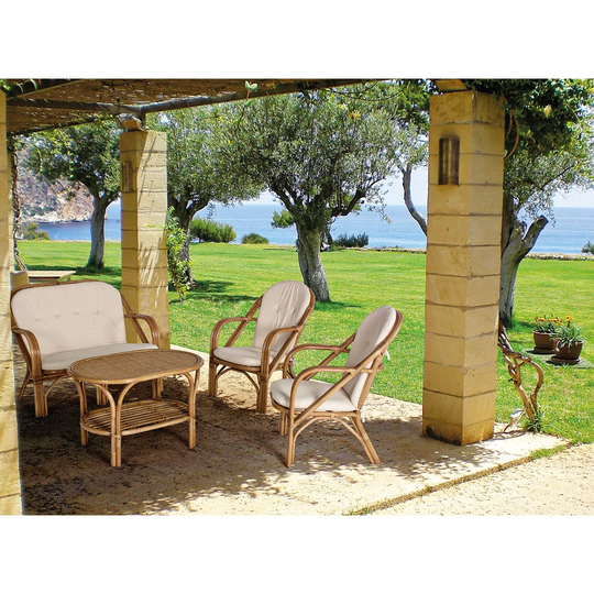 Nickole 4 Seater Rattan Sofa Set