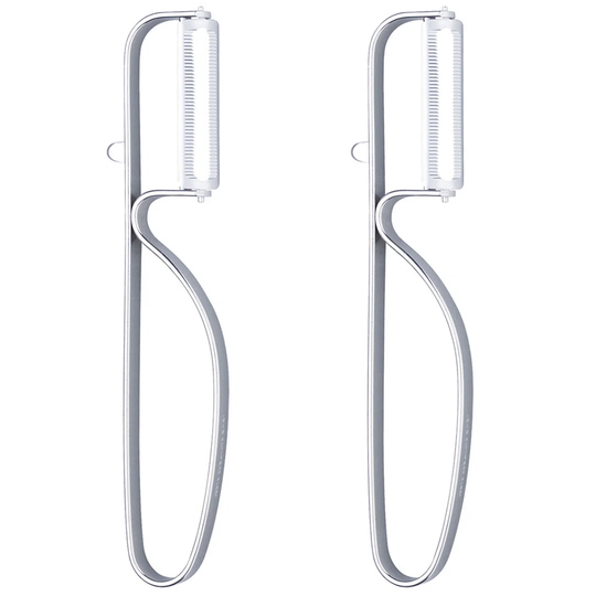 Peeler - Stainless Steel - Serrated - Vertical - 50Mm - Set Of 2