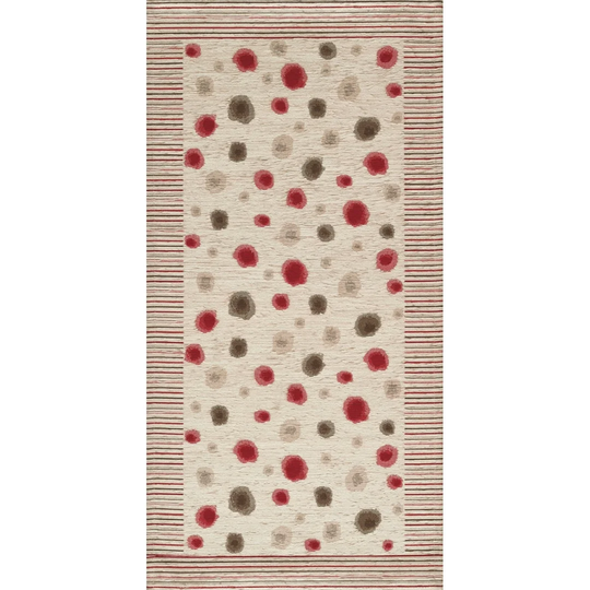 Hogans Plutone Hooked Brown/Red Rug