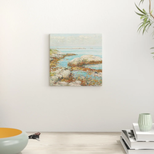 'Seascape' by Childe Hassam Graphic Art