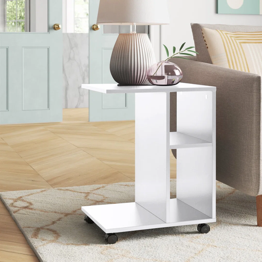 Grund Side Table with Storage