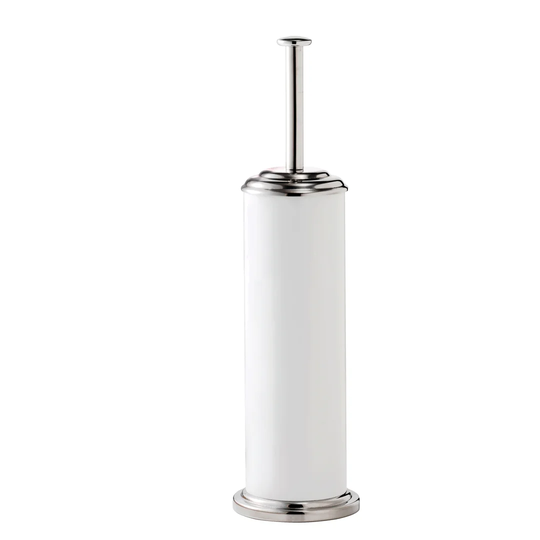 Free Standing Toilet Brush with Holder