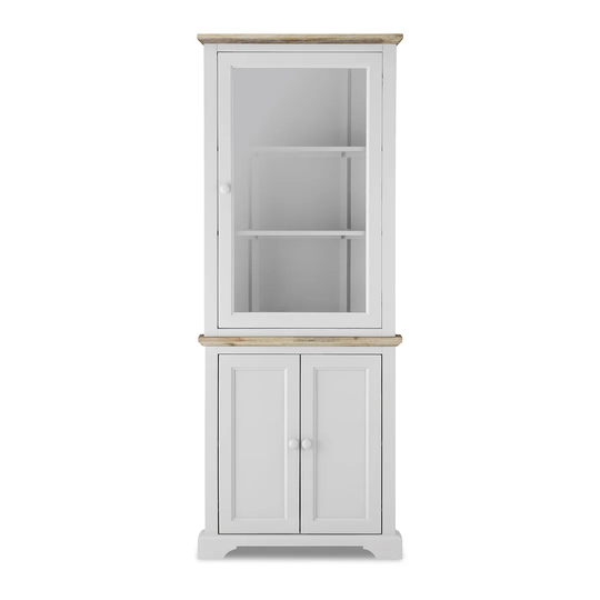 Teague Corner Display Cabinet