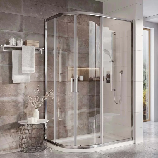 Kater Twin Sliding Door 1000x900 Quadrant Enclosure