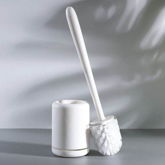 1 Pack Toilet Bowl Brush and Holder for Cleaning Bathroom Cleaning Supplies Bathroom Set Toilet Cleaning Brush