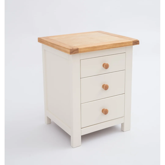 Cheney 3 Drawer Bedside Table