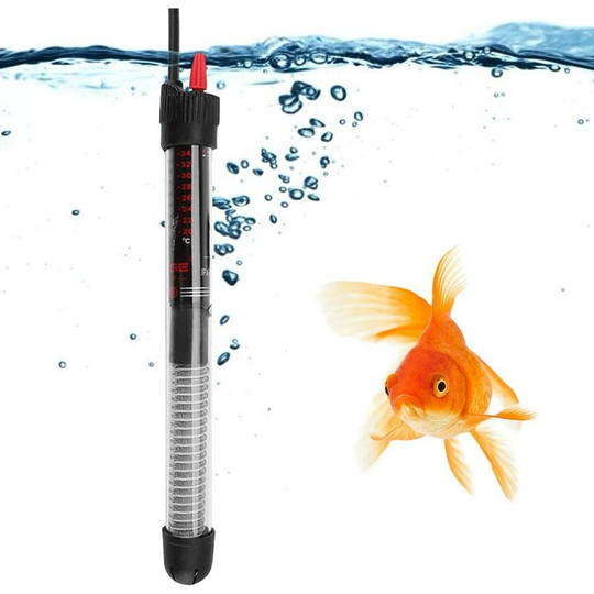 Sunflowergb - 25W/50W/100W/200W/300W 220V Submersible Fish Tank Water Heater Automatic eu Plug Water Heater (欧规25W(220V))