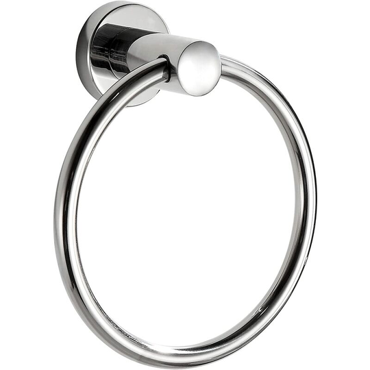 Gift - Towel Ring, Self Adhesive Wall Mounted Round Stainless Steel Towel Ring Holder for Bathroom