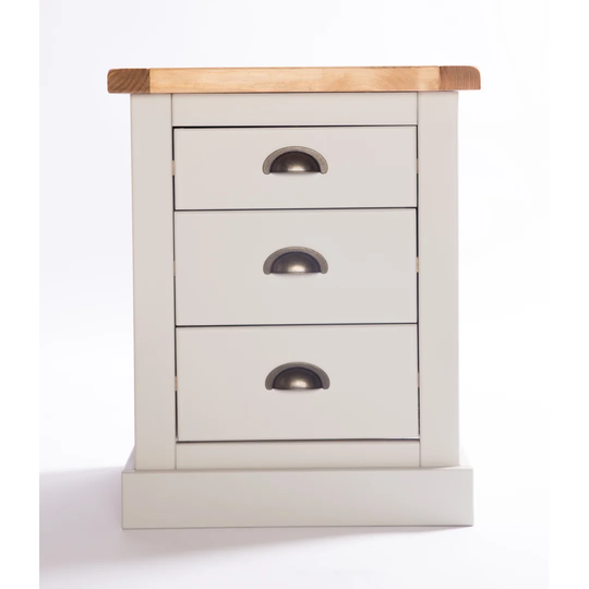Aurelius 3 Drawer Bedside Table