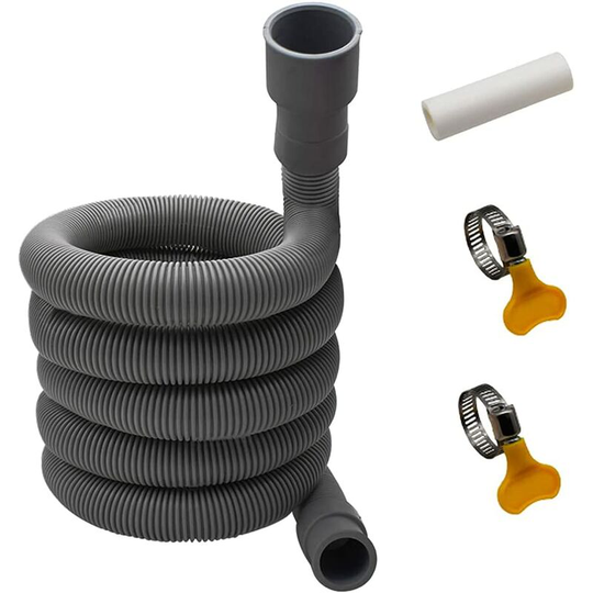 Dksfjkl - Universal drain hose, washing machine drain hose, 3m, dishwasher hose extension