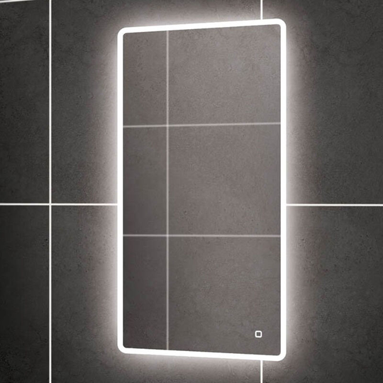 Vega 40 led Bathroom Mirror 800mm h x 400mm w - HIB