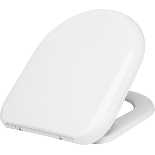 D Shaped 360mm Quick Release Soft Close Toilet Seat