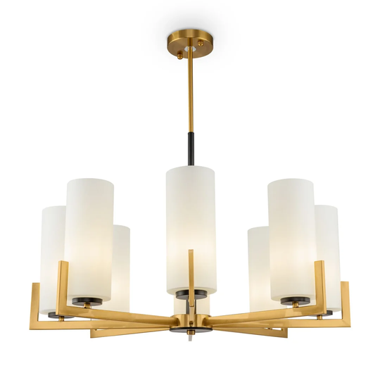 Horne 8-Light Shaded Chandelier