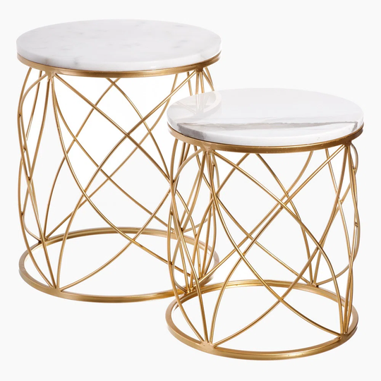 Eakins 2 Piece Nest of Tables