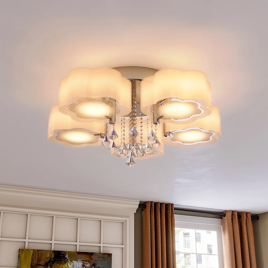 Lybbert 5-Light 75Cm Semi Flush Mount