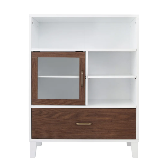 66cm W x 86.8cm H x 33cm D Free-Standing Bathroom Cabinet