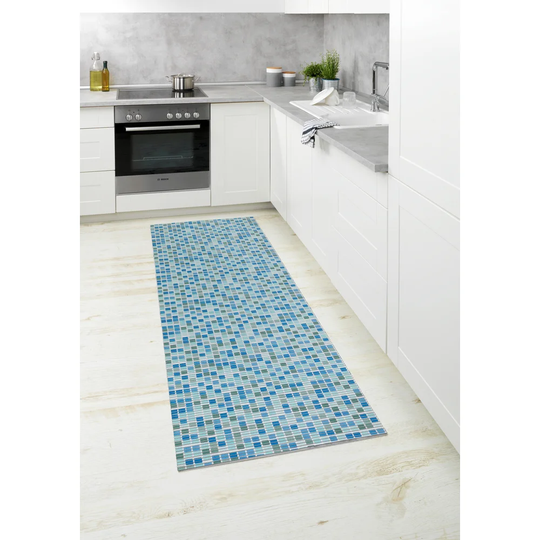 Mosaic Rectangle Bath Mat