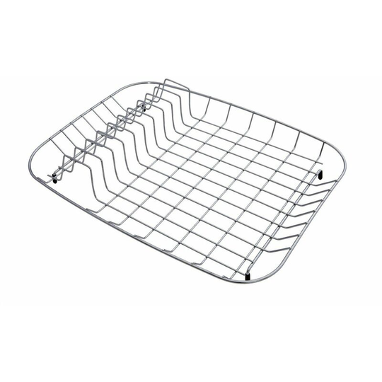 Reginox - Modern Draining Rack Sink Grey Mesh Rectangle Metal Basket Accessory - Grey