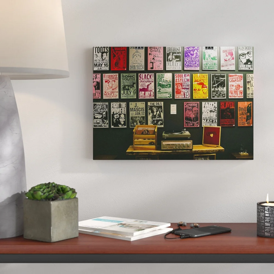 "Vinyl Records" Graphic Art