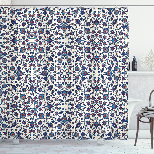 Bernathe Polyester Shower Curtain Set