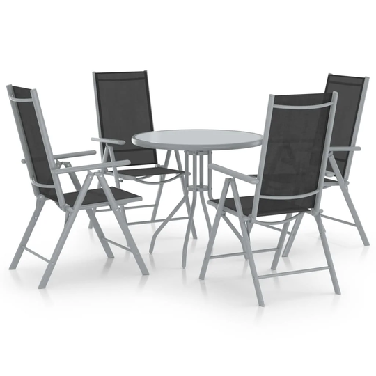 Round 4 - Person 80Cm Long Dining Set