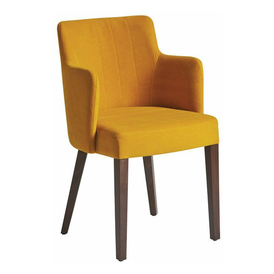 Yogan Armchair - Nordic Gold - gold