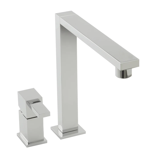 Edge Single Handle Deck Mounted Sink Mixer