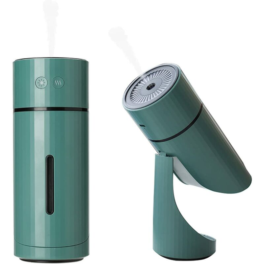 Humidifier,Betterlife 260ml, Nano Fine Mist, 90 Degree Rotation, 2 Mist Modes, Car Air Humidifier with 3 Changing Led Colors, for Baby Room, Home