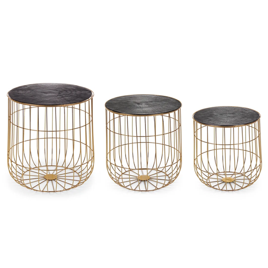 Gann 3 Piece Nest of Tables