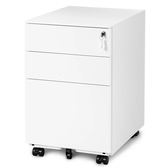 Raines 3 Drawer Filing Cabinet