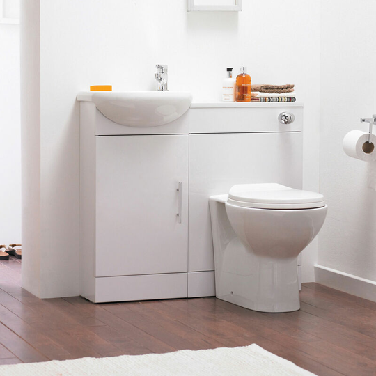 Nuie - Sienna Combination Furniture Pack With wc Unit 500mm without Tap