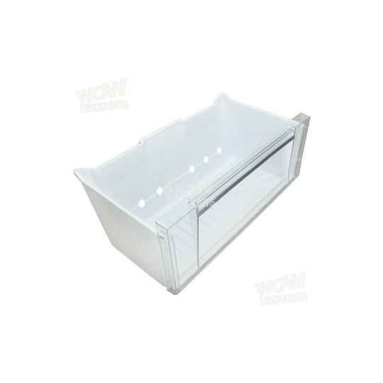 Hotpoint Lower Freezer Drawer Assembly C00506200 - White/Crystal Clear