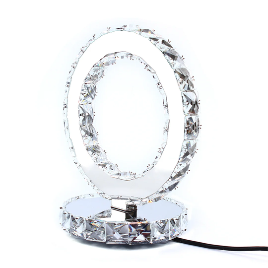 Susanne 30Cm Silver Table Lamp